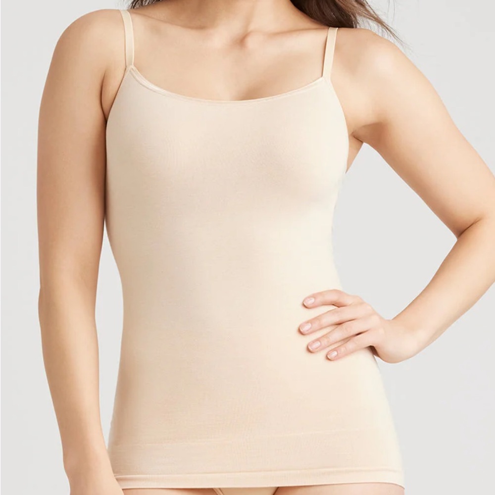 Yummie L/XL Tank Outlast Convertible Shaping Seamless Camisole in Frappe NWT